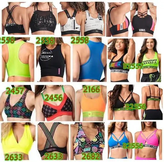 

New Pattern Yoga Serve Bodybuilding Corsage B2633 2682 1914 1840 2029 1946 2125 2179 2178 2331sport bra yoga tops