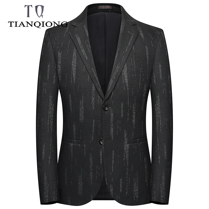 Новинка 2019 мужские шерстяные блейзеры на осень и зиму классические серые деловые