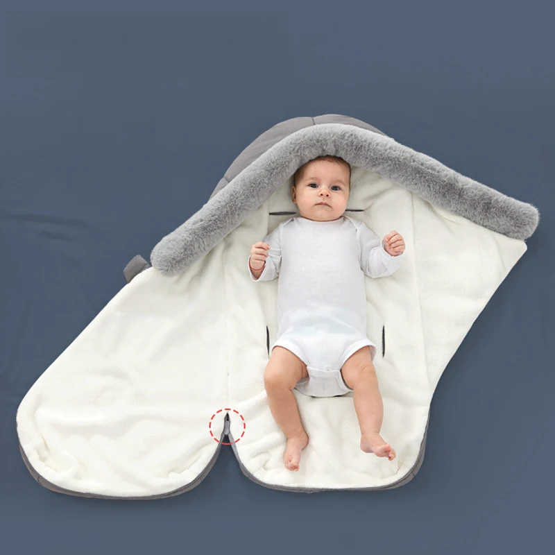 Детский спальный мешок водонепроницаемый ветрозащитный для детской коляски