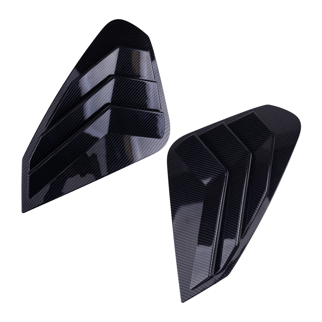 2 шт. боковое вентиляционное окно треугольная оправа для жалюзи накладка отделка