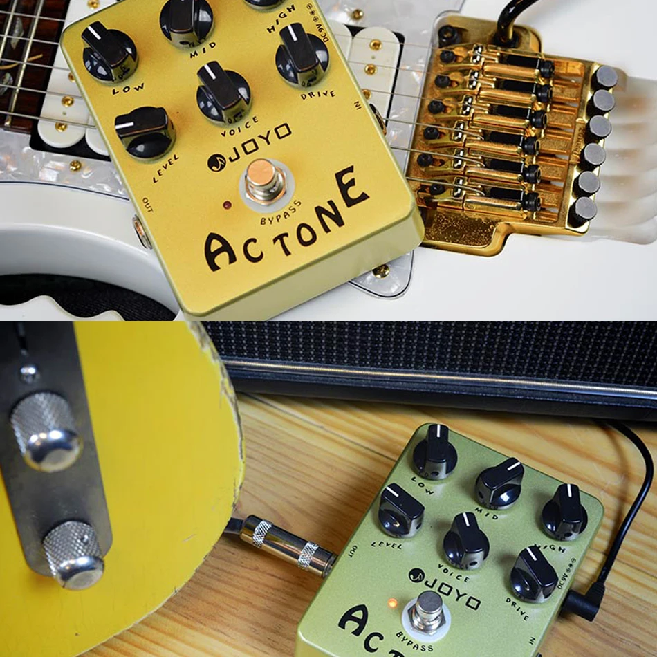 joyo jf 13 ac tone e gitarre effekte pedal klassische britischen rock sound vox av 30 ton amp simulation gitarre wirkung stompbox free global shipping