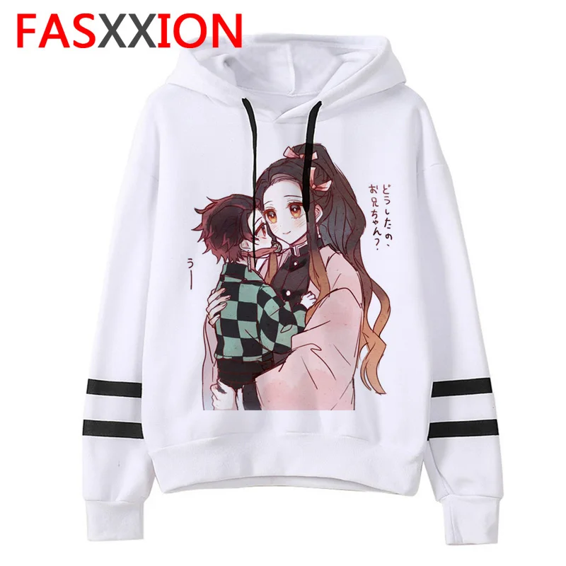 Demon Slayer мультфильм для мужчин/для женщин толстовки аниме унисекс harajuku эстетическое 90s Толстовка ulzzang Графический повседневное Мужской капюшон - Цвет: 2117