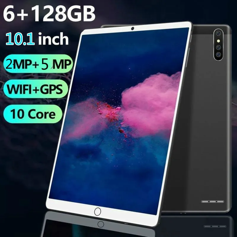 

2022 Free Shipping 10 Inch Android 9.0 OS Tablet PC Octa Core 6GB RAM 128GB ROM 4G LTE FDD Tablet IPS 1280X800 Screen