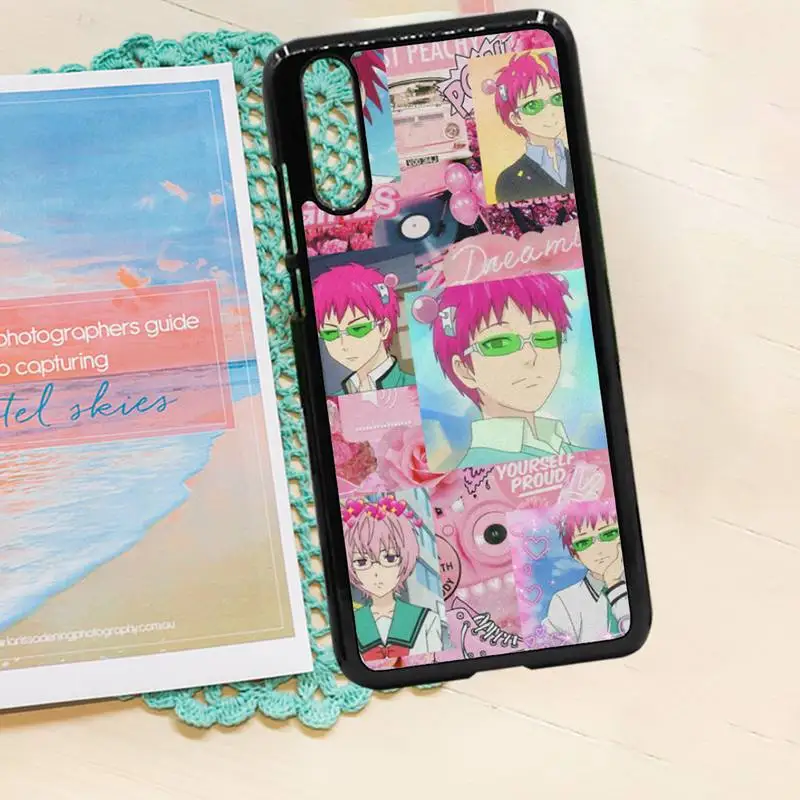 

Anime the disastrous life of saiki k high quality Phone Case cover PC for iPhone 11 12 pro XS MAX 8 7 6 6S Plus X 5S SE 2020 XR