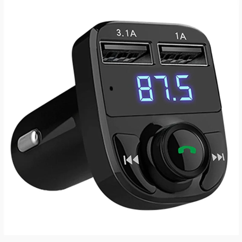 FM-передатчик Bluetooth для автомобиля аудиоадаптер и приемник звонки в режиме