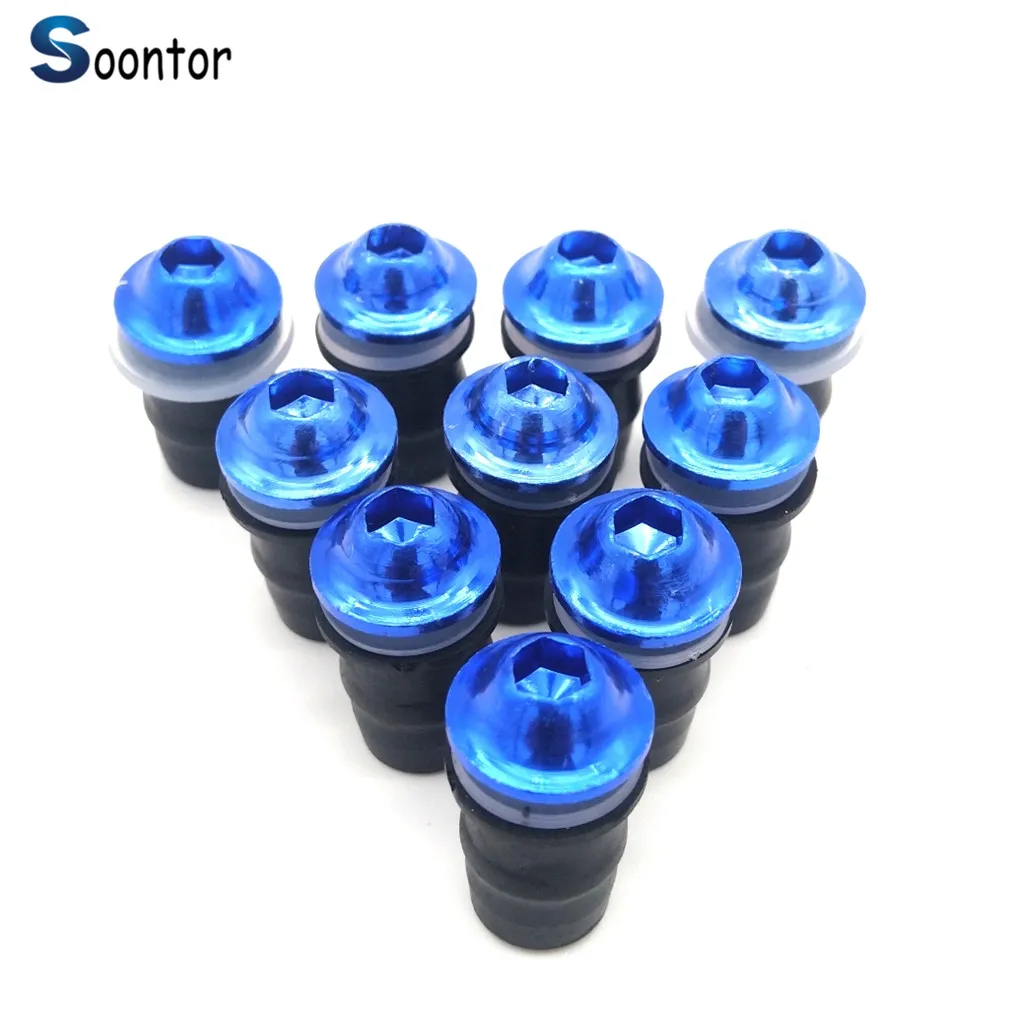 Комплект болтов для крепления ветрового стекла мотоцикла 5 мм винтовые гайки HONDA