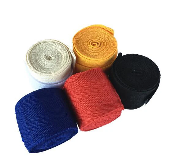 1 шт. 2 5 м хлопковая повязка для бокса |