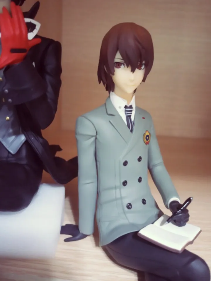 

2020 1pc! Game PERSONA Danger Goro Akechi PVC Action Figure Collectible Model Toys