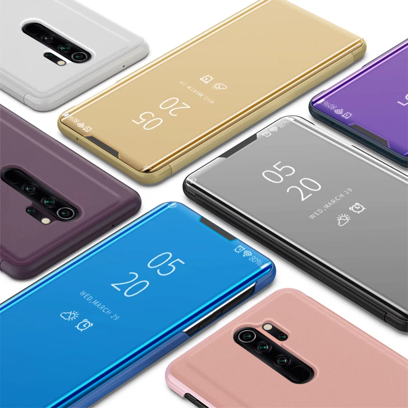 Роскошный стоящие вид Smart mi rror флип-чехол для телефона Xiaomi CC9E 9T 8 8X6 6X5 5X 5C A1 A2 9 SE Lite x 3