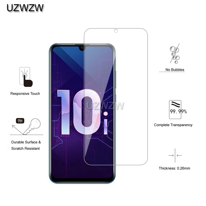 2 шт для huawei Honor 10i/Honor 20 lite, закаленное стекло, Защита экрана для huawei Honor 10i/Honor 20 Lite, защитное стекло