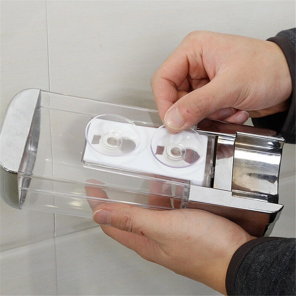 Настенный дозатор для мыла ванной комнаты душа лосьон шампунь жидкий СОП