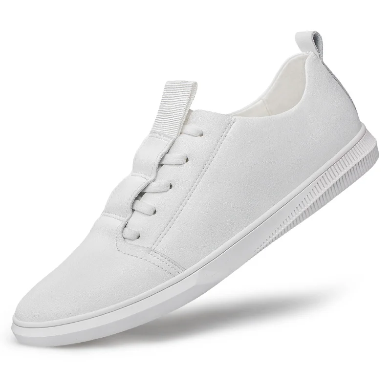 

Туфли мужские из натуральной кожи, удобные мягкие кроссовки, на шнуровке, мех, уличные лоферы, Роскошные, черные, белые