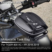 fuel tank bag luggage for tiger 800 xcxr for tiger 1050 motorcycle accessories navigation racing bags tanklock