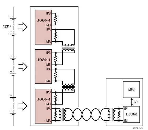 LTC6804IG 1 LTC6804HG LTC6804 12 канальный Multicell Батарея для контроля уровня сахара в крови с