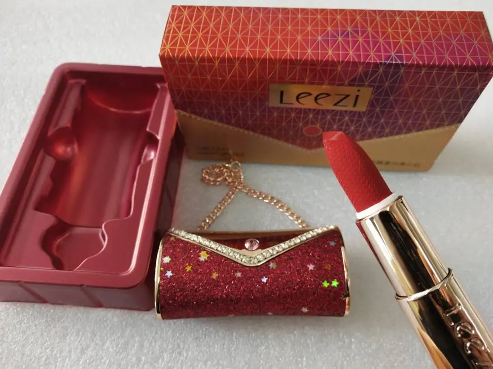 Блестящая губная помада Liz Bag бархатная матовая Douyin в стиле знаменитостей цвета
