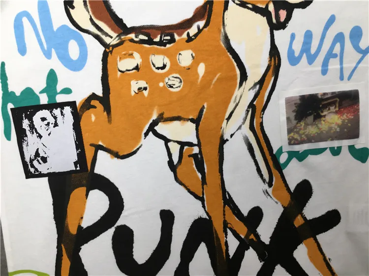 Новая новинка мужские футболки с надписью Fawn больше не ухаживают за кожей