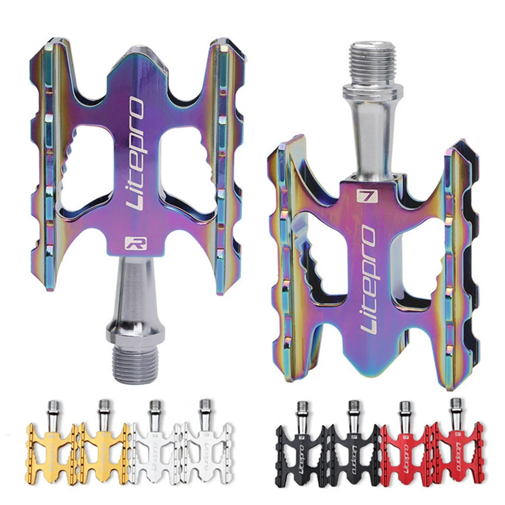 

MTB Bike Pedal Anti-Slip Sealed Bearing Bicycle Flat Pedals Waterproof and Dustproof Pedal for Mountain/Road Bikes Parts