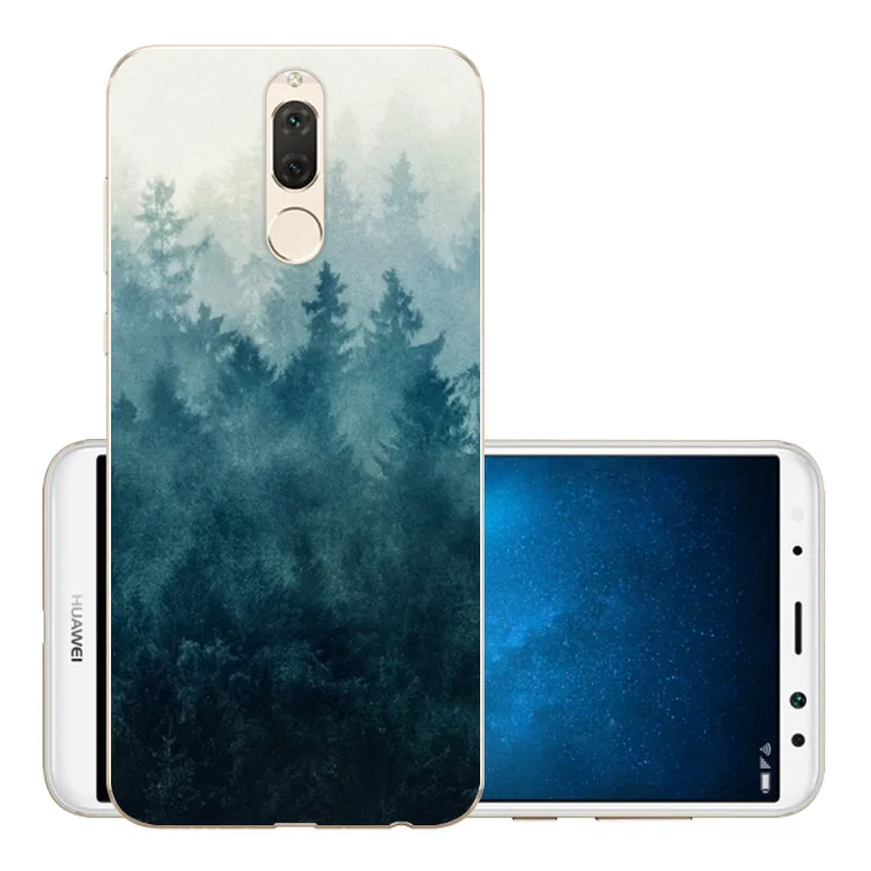 CROWNPRO Мягкий ТПУ для 5," huawei mate 10 Lite чехол-накладка для задней панели телефона Nova 2i/Maimang 6/mate 10 Lite чехол s - Цвет: SLT