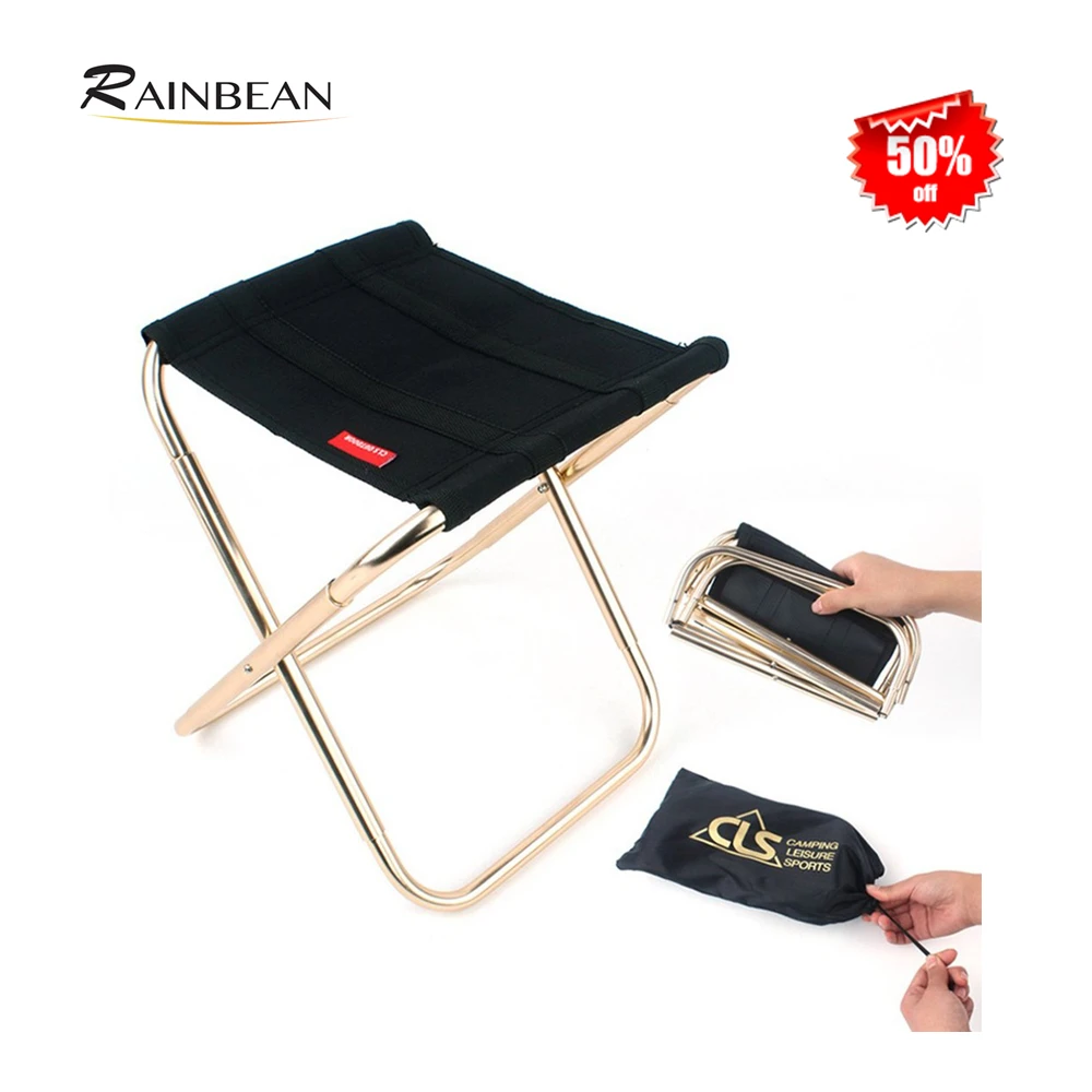 Складные Легкие уличные стулья для рыбалки портативный дорожный рюкзак кемпинга