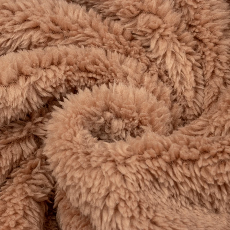 

New Teddy Cashmere Leopard Fleece Dress Women Casual Patchwork Thick Warm Winter Plush Oversize Dress For Women