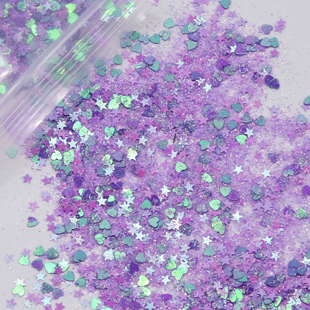 50 г/пакет голографический блестящий для ногтей порошок пигмент DIY чешуйчатый