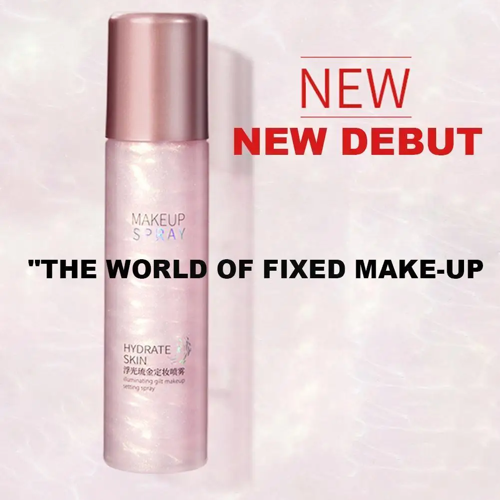 

120ml Foundation Fixer Makeup Setting Spray Moisturizing Mist Up Matte Cosmetics Long Make Setting Face Lasting Spray Finis B8U2