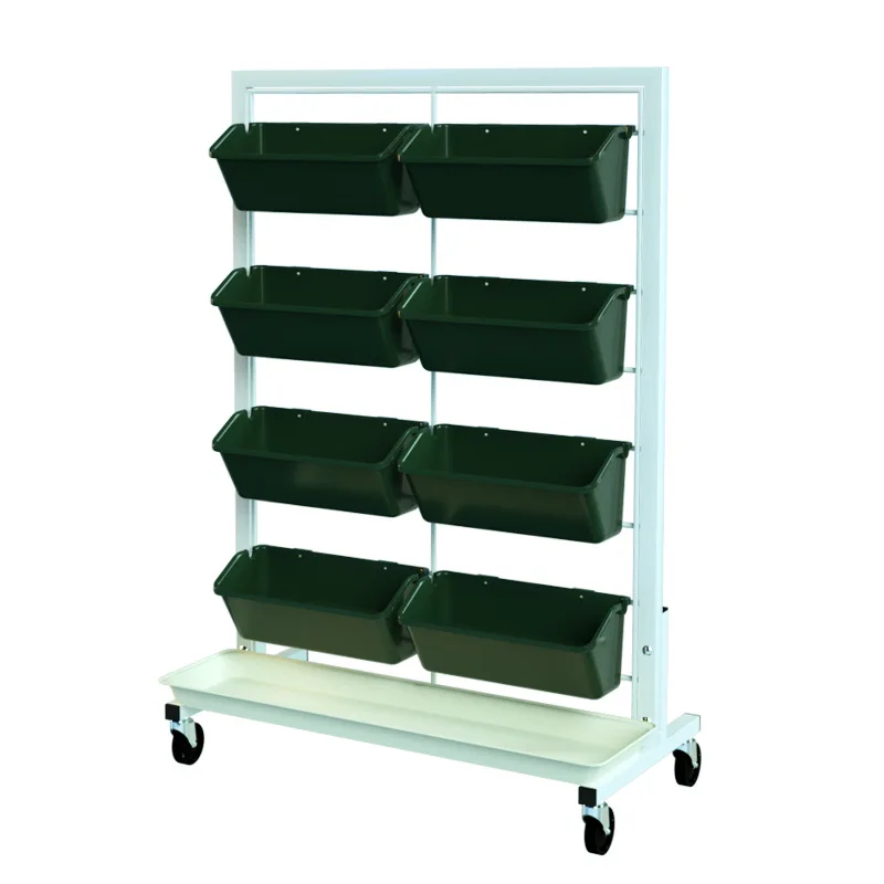 Напольная кованая Мобильная Цветочная стойка для пола Закрытая Балконная