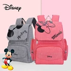 Водонепроницаемая сумка для подгузников Disney, вместительный рюкзак для мам, ранец для подгузников для беременных женщин, сумка для детской коляски, оригинальный Disney