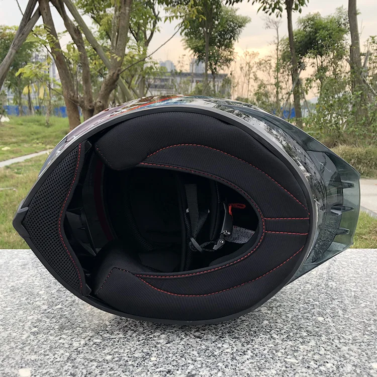 Мотоциклетный шлем на все лицо Веном с большим спойлером | Автомобили и мотоциклы