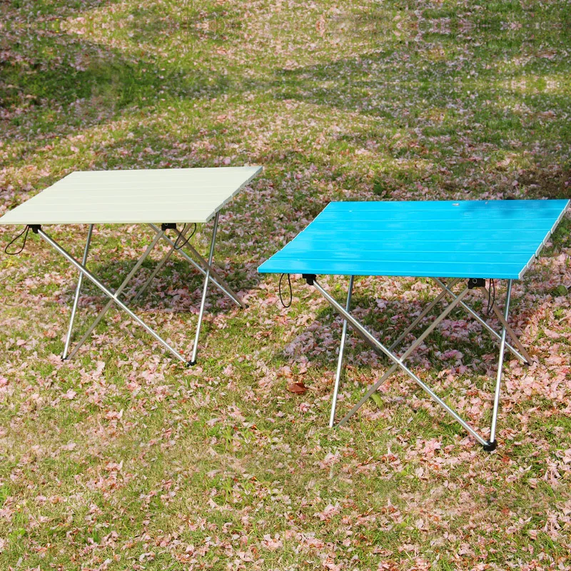 2019 Прямая поставка с фабрики ультралегкий портативный алюминиевый складной стол