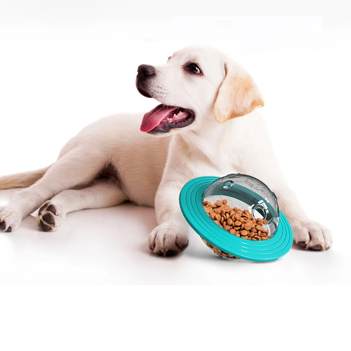 

Dog Food Storage Funny Leaking Interactive Puzzle Smart Pet Toys Slower Feeder