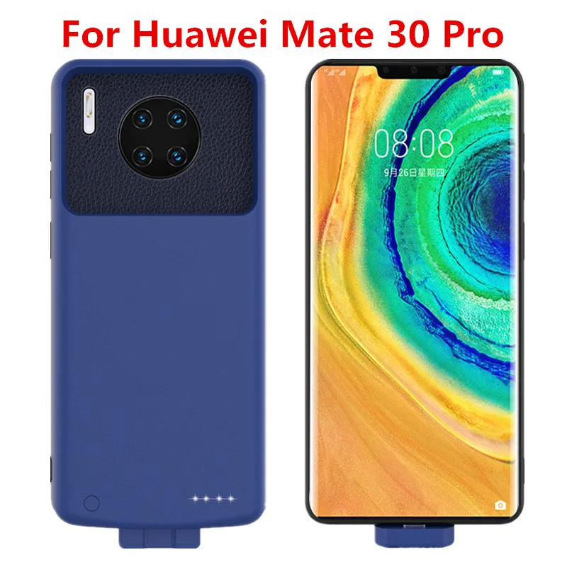 For Mate 30 Pro Для huawei mate 30 Pro Чехол для аккумулятора 7000 мАч съемный магнитный Резервный банк зарядное устройство чехол для huawei mate 30 30 Pro Чехол - Цвет: For Mate 30 Pro