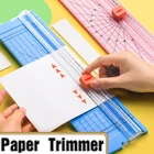 Триммеры для бумаги, легкий коврик для резки, портативный многофункциональный резак A4A5 для скрапбукинга, сделай сам, резак для фотоэтикеток и бумаги