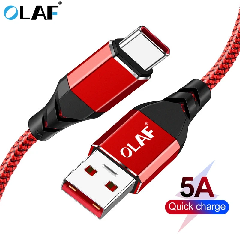 USB C type C 5A супер быстрая зарядка USB C кабель type-c кабель для передачи данных Быстрая зарядка зарядное устройство адаптер USB кабель для samsung S9 S8 Note 8