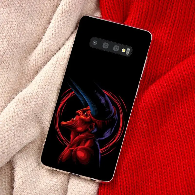 

Devil Satan New Fun Phone Case Transparent for Samsung A71 S9 10 20 HUAWEI p30 40 honor 10i 8x xiaomi note 8 Pro 10t 11