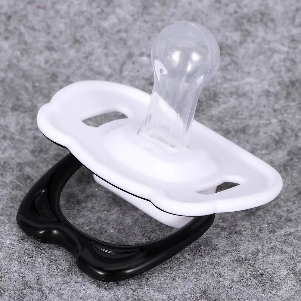 

Cute Panda Nipple Dummy Pacifier Baby Food Grade PP Silicone Soother Toddler Orthodontic Nipples with Ring Teether Baby Pacifier