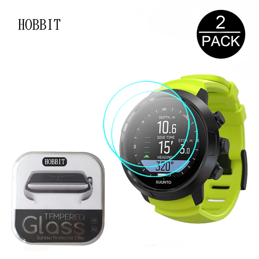 2 шт. для умных часов SUUNTO D5 DX D4F D6I D4I Novo 2.5D 9H прозрачное закаленное стекло Защита