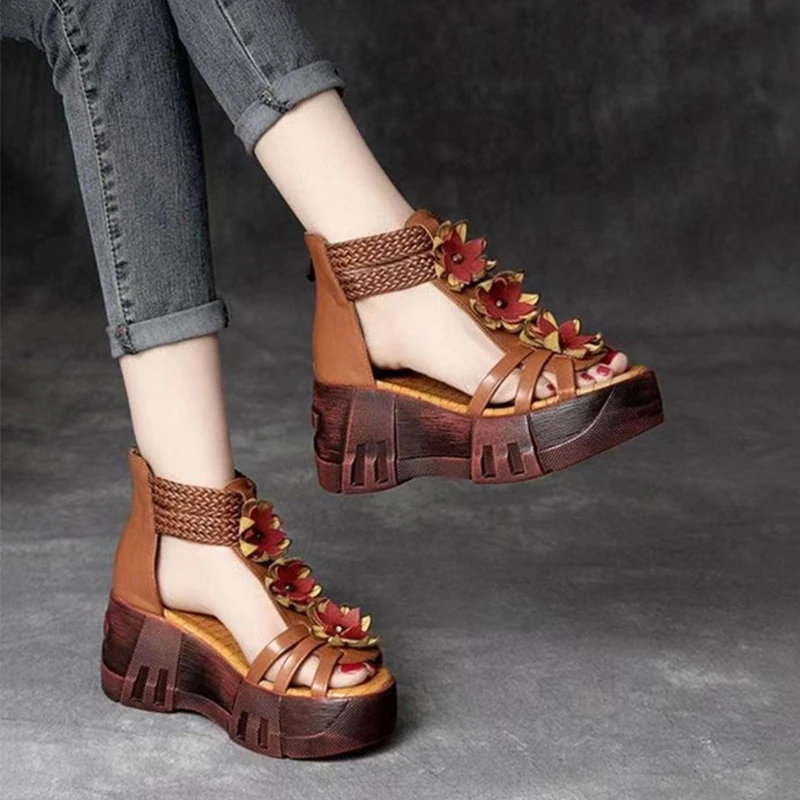 Сандалии на высоком каблуке для женщин сандалии низком с открытым носком в стиле