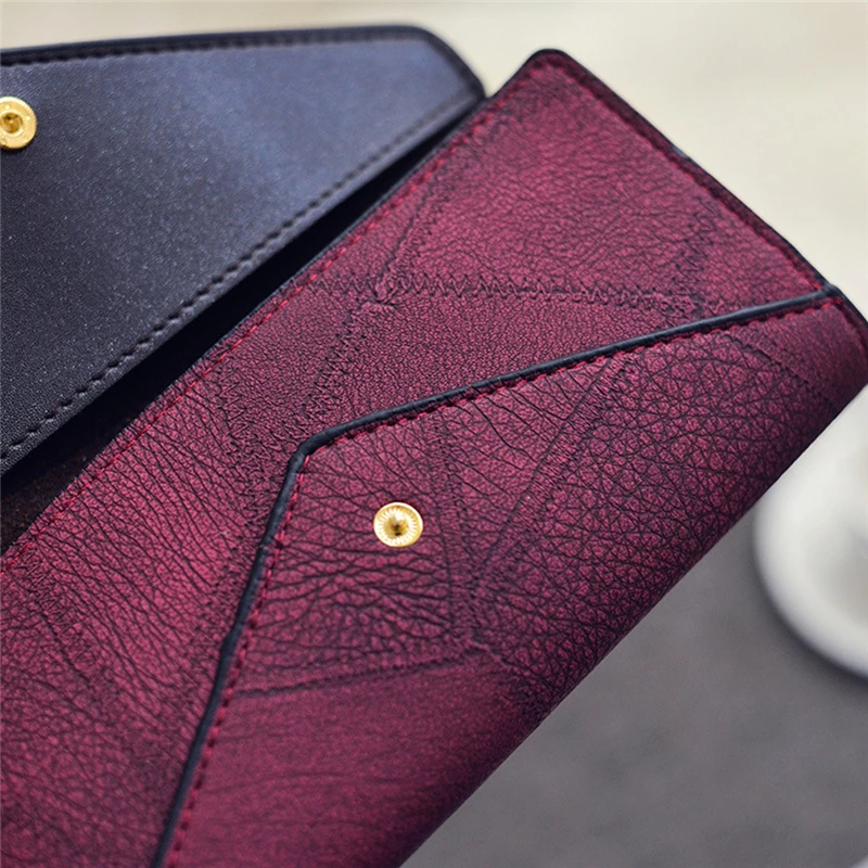 

Women Wallets Leather Wallet Female matteClutch Long Purse Wallet Women Long Coin Purse Girl Lady Purse With Card Holder