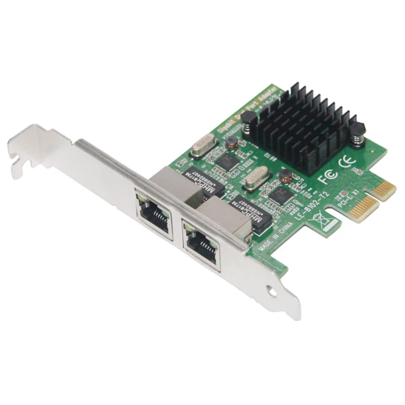 Двухдиапазонный Wi-Порты и разъёмы слот Pci-E X1 Rj45 Интерфейс Gigabit Ethernet сетевой карты