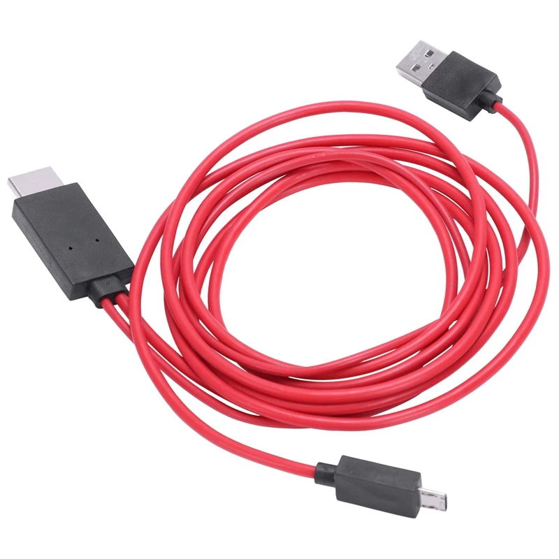 Кабель переходник MHL Micro USB на HDMI 6 5 футов 1080P HDTV для Android устройств Samsung Galaxy S3 S4 S5 Note 3
