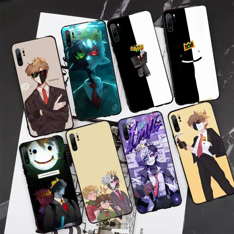 

Dream Smp Ranboo Phone Case for Xiaomi mi5 mi5x mi6 mi6x mia2 mi8 mi9 mi10 note2 note3 note10 pro max plus 10 lite cover