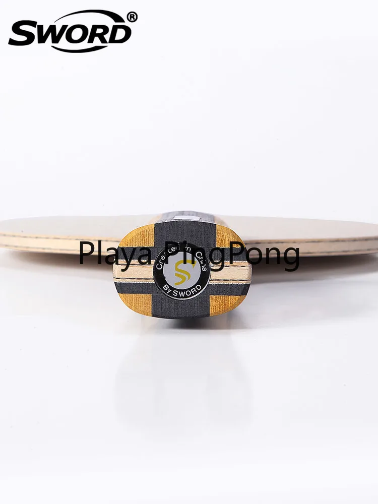 Меч в виде золотых перьев 5 + 2 слоя углеродные ракетки ОТК теннисный стол для