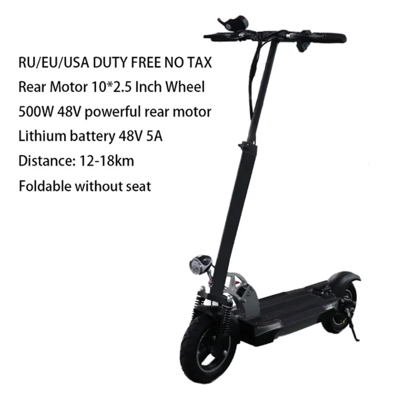 500W48V13AH No Seat Электрический скутер 45км/ч 48V 500W E скутер Батарея 80 км Patinete трамвай Adulto скутер электрический escooter patinete eléctrico - Цвет: 500W48V13AH No Seat