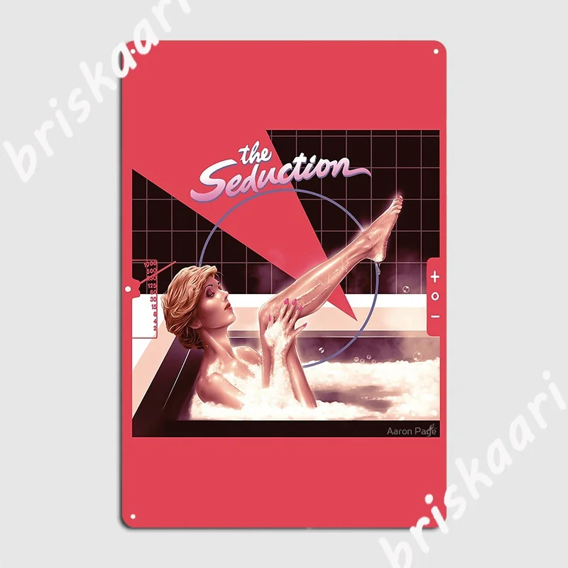 

Металлический плакат для соблазнения, настенный плакат, персонализированные Плакаты для вечевечерние и кинотеатра