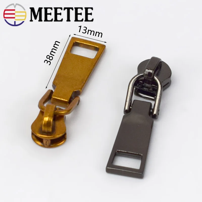 10 шт. Meetee 5 # слайдеры на молнии для металлической DIY куртки сумки одежды с