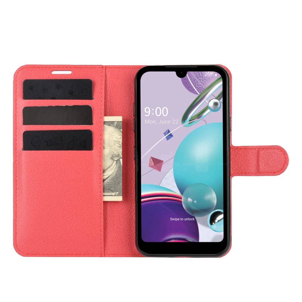 Для LG K31 Aristo 5 Plus чехол Чехол-портмоне с откидной крышкой из искусственной кожи для