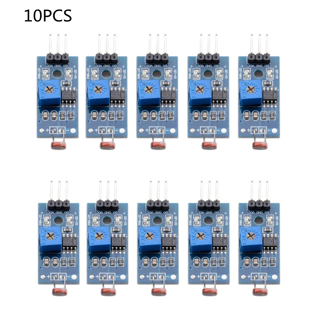 Модуль фоторезистора цифровой датчик интенсивности светильник для Arduino UNO 10 шт. -