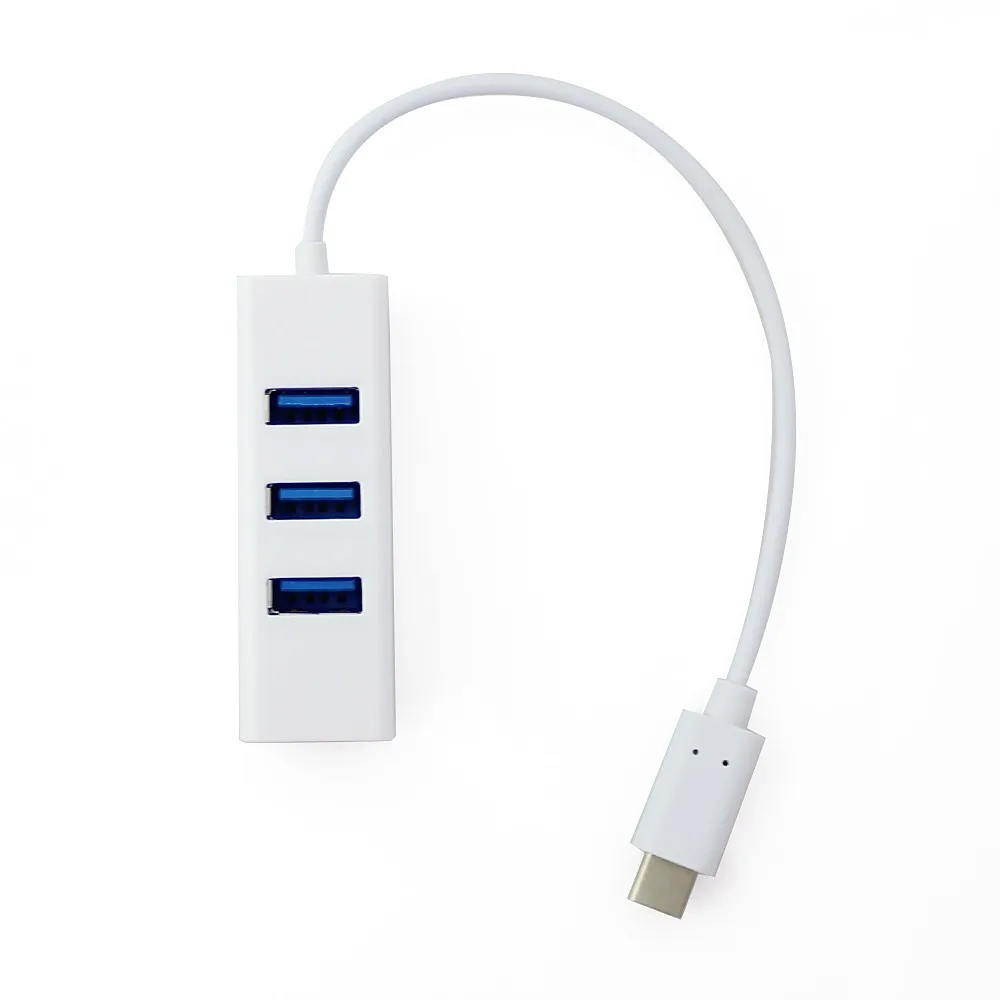 CHYI USB 3.1 Type-C 4 Ports Hub USB-C Splitter OTG High Speed Multi Type-c Micro 3.0 For Computer Smartphone Macbook Air | Компьютеры и