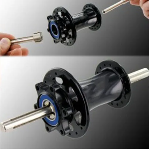 

1 Set Bike Frame Wheels Hub Tool Metal Steel Quick Disassembly Bearing Extractor Kit Removal Repair Tools W/ Box Bike Parts
